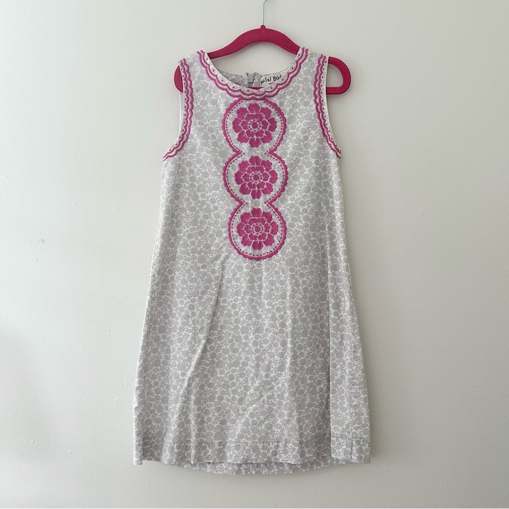 Mini Boden Embroidered Summer Sleeveless Dress